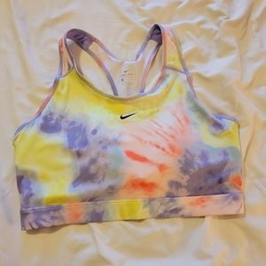 Nike tie dye sports bra